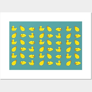 rubber duckie Posters and Art